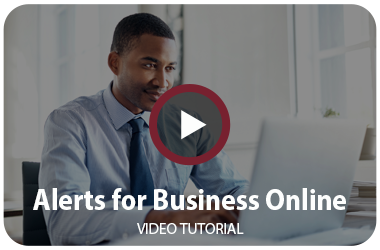 Alerts for Business Online